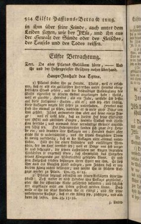 914-929, Eilfte Passions-Betrachtung.