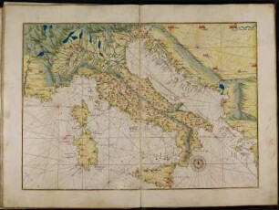 Italien und umliegende Küsten
