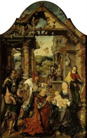 Die kleine Anbetung der Könige