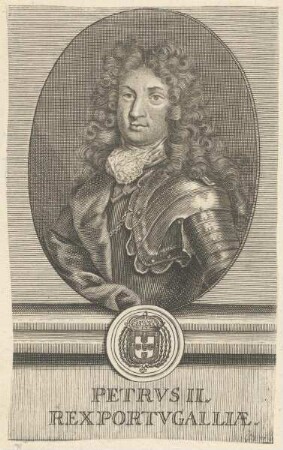 Bildnis von Petrvs II., König von Portugal