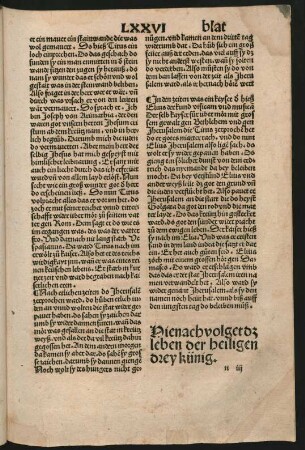 Hie nach volget dz leben der heiligen drey künig.