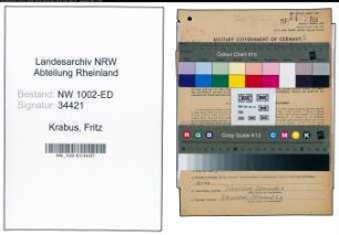 Entnazifizierung Fritz Krabus, geb. 01.03.1892 (Studienrat)