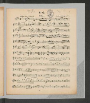 No. 6. Violine.