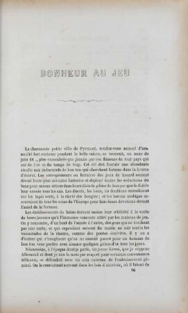 Bonheur au jeu