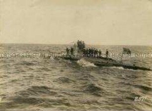 Besatzung auf einem deutschen U-Boot