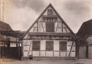 Fachwerk. Bauernhaus