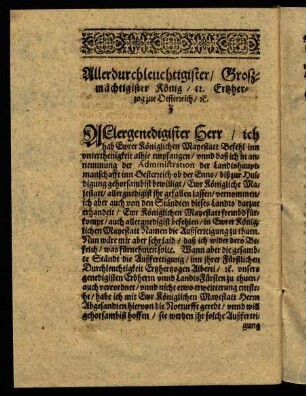 Ff3v-Ff4r, Allerdurchleuchtigster Großmächtigster König...