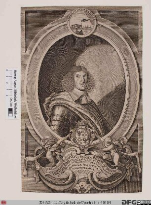 Bildnis Georg III., Herzog in Sschlesien zu Brieg (reg. 1639-64)