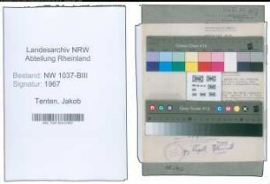 Entnazifizierung Jakob Tenten , geb. 12.02.1904 (Geschaeftsfuehrer)