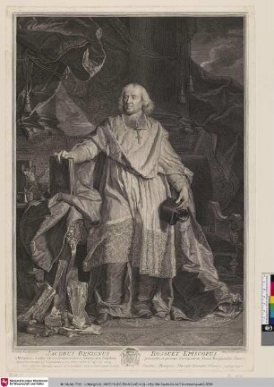 JACOBUS BENIGNUS BOSSUET EPISCOPUS; [Jacques Bénigne Bossuet]