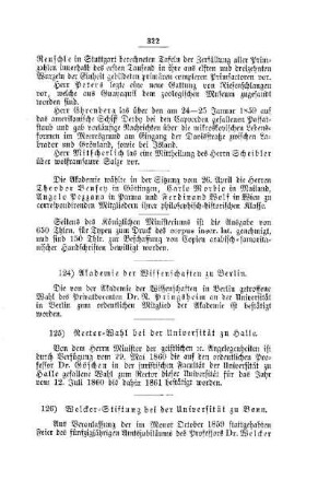 Akademie der Wissenschaften zu Berlin : [I. Akademien und Universitäten]