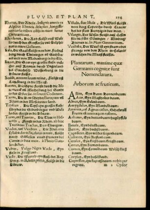 Arborum ac fruticum.