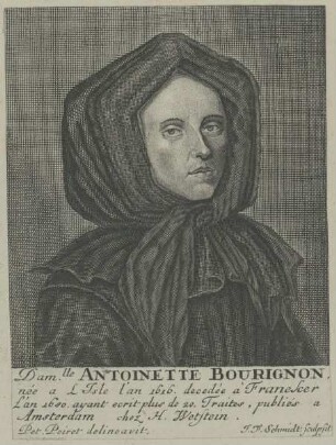 Bildnis der Antoinette Bourignon