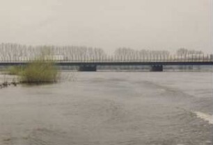 Hochwasser der Aller 1994 bei Marklendorf