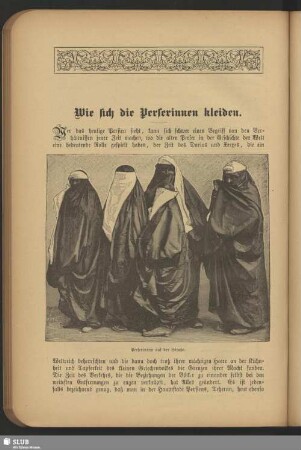 Wie sich die Perserinnen kleiden