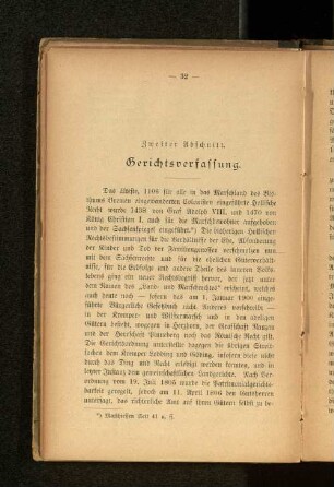 Zweiter Abschnitt. Gerichtsverfassung.