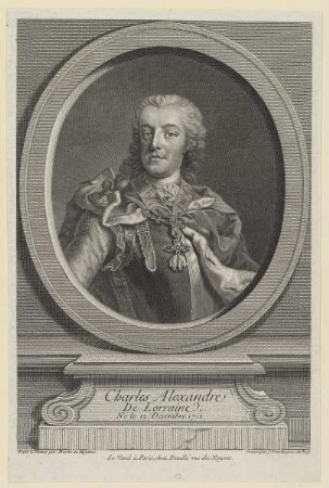 Bildnis des Charles Alexandre de Lorraine