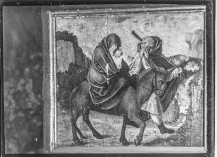 Burg, Kapelle - Flügelaltar, Flucht aus Ägypten