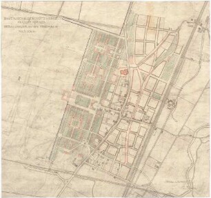 Fischer, Theodor; Freimann; Baulinien- und Bebauungspläne - Bebauungsplan