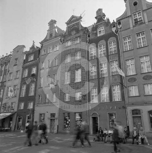 Bürgerhäuser der ul. Długa (Langgasse) Danzig
