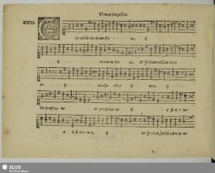 XXXI. Crecquillon, Thomas: Cor mundum crea