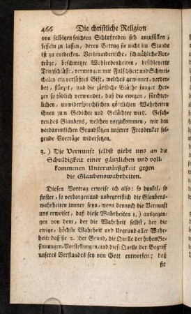 466-473, 3. Die Vernuft selbst gibt uns an...