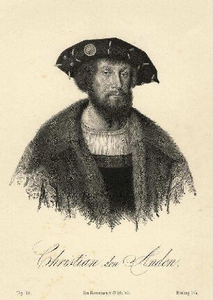 Bildnis von Christian II (1481-1559), König von Dänemark