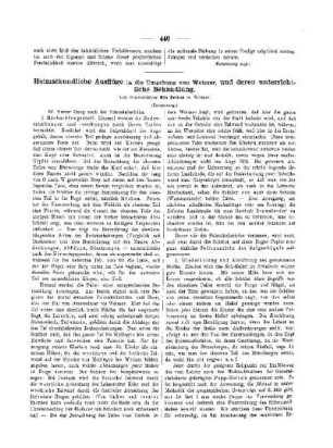 Heimatkundliche Ausflüge in die Umgebung von Weimar, und deren unterrichtliche Behandlung : (Fortsetzung)
