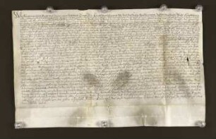 1612 Apr. 11. Stadt Lemgo Rentenbrief für 2000 Rthlr. an Engelbert Wippermann, Domherr zu Bremen (jährl. 100 Rthlr. Rente).