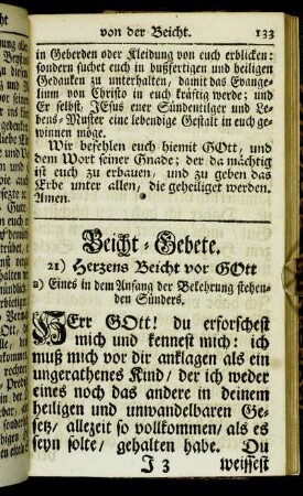 Beicht-Gebete.