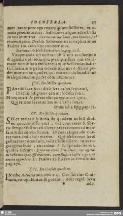 CV. De Milite quodam