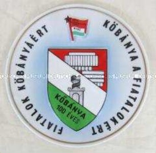 Wandschmuck zum 100. Jahrestag des 10. Budapester Stadtbezirks "Köbanya"