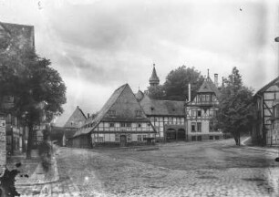 Goslar. Frankenberger Plan mit Hospital Kleines Heiliges Kreuz