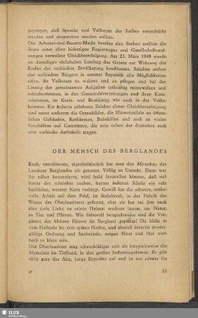 Der Mensch Des Berglandes