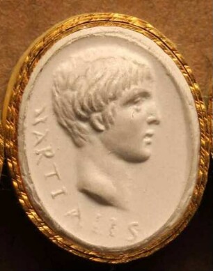Marcus Valerius Martialis (Daktyliothek, Das Alterthum nach Lippert und Visconti)