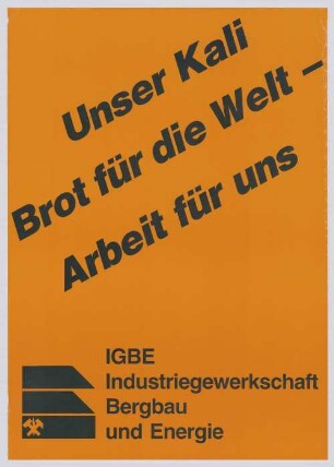 "Unser Kali // Brot für die Welt - Arbeit für uns"