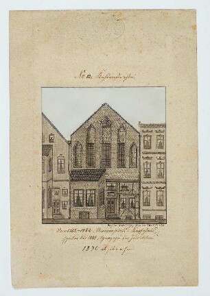 Kiel - Kehdenstraße, Haus Nr. 12, Synagoge