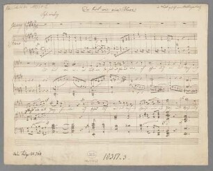 Du bist wie eine Blume, V, pf - BSB Mus.Schott.Ha 10951-2