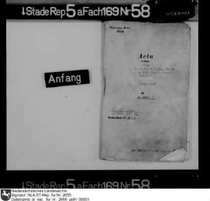 Revidierte Kontributionsrollen der Börden Mulsum, Bargstedt und Ahlerstedt