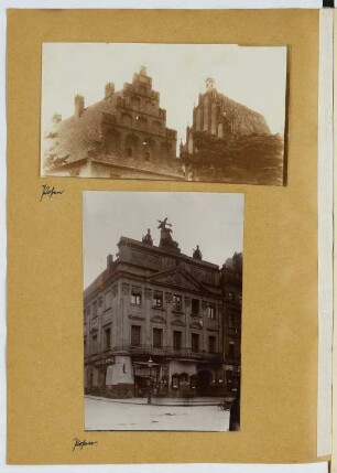 Giebel, Posen. Wohn- und Geschäftshaus, Posen: Ansichten (aus: Skizzen- und Fotoalbum 20)