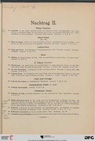 Nachtrag II (Nr. 756-769)