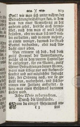 Achte Weis zu betrachten. - Sechzehente Weiß zu betrachten.