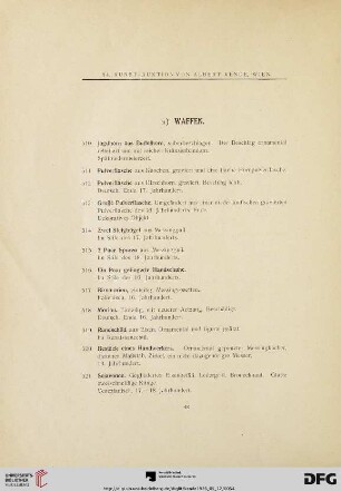n) Waffen (Nr. 510-544)