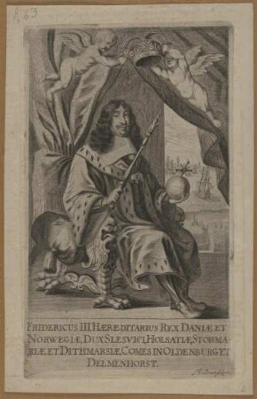 Bildnis des Fridericus III., König von Dänemark