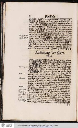 Erklärung der Tert-Wort.
