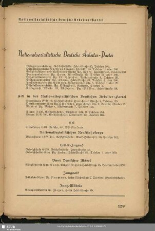 Nationalsozialistische Deutsche Arbeiter-Partei