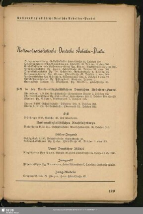 Nationalsozialistische Deutsche Arbeiter-Partei