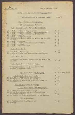 Lageberichte des Reichskommissars für Überwachung der öffentlichen Ordnung, Nr. 56
