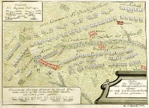 WHK 22 Österreichischer Sukzessionskrieg 1740-1748 bis zum Aachener Frieden: Schlachtordnungen der sächsischen und der preußischen Armeen bei Kesselsdorf, 15. Dezmeber 1745