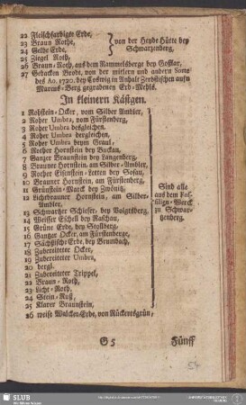 In kleinern Kästgen
